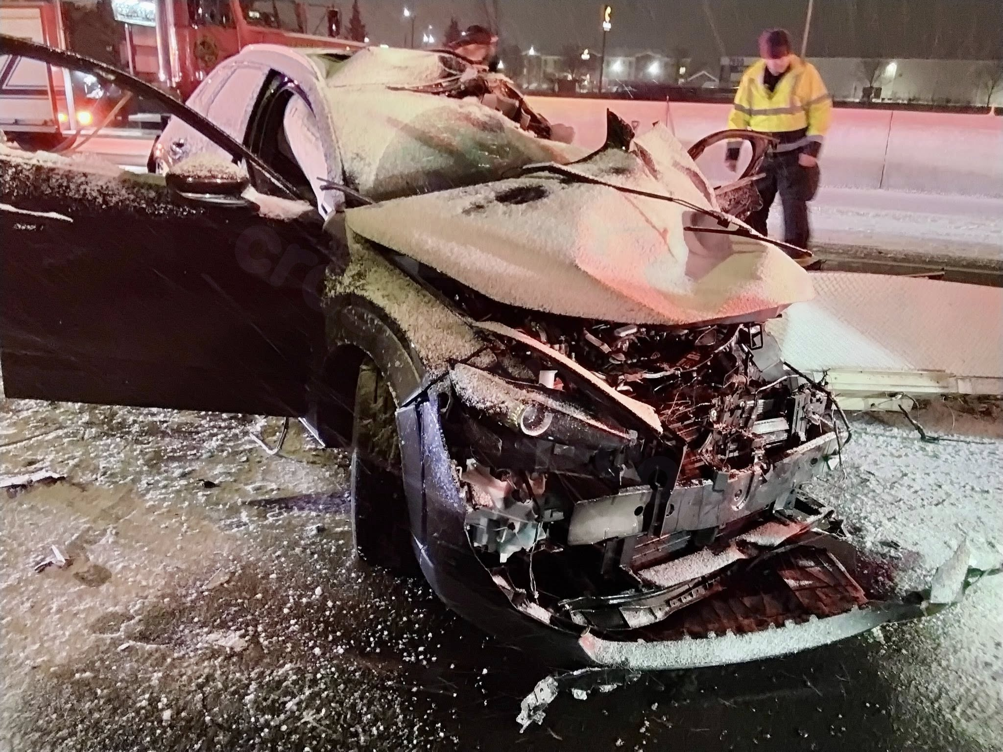 Alleged drunk driver hits Byron Township firetruck