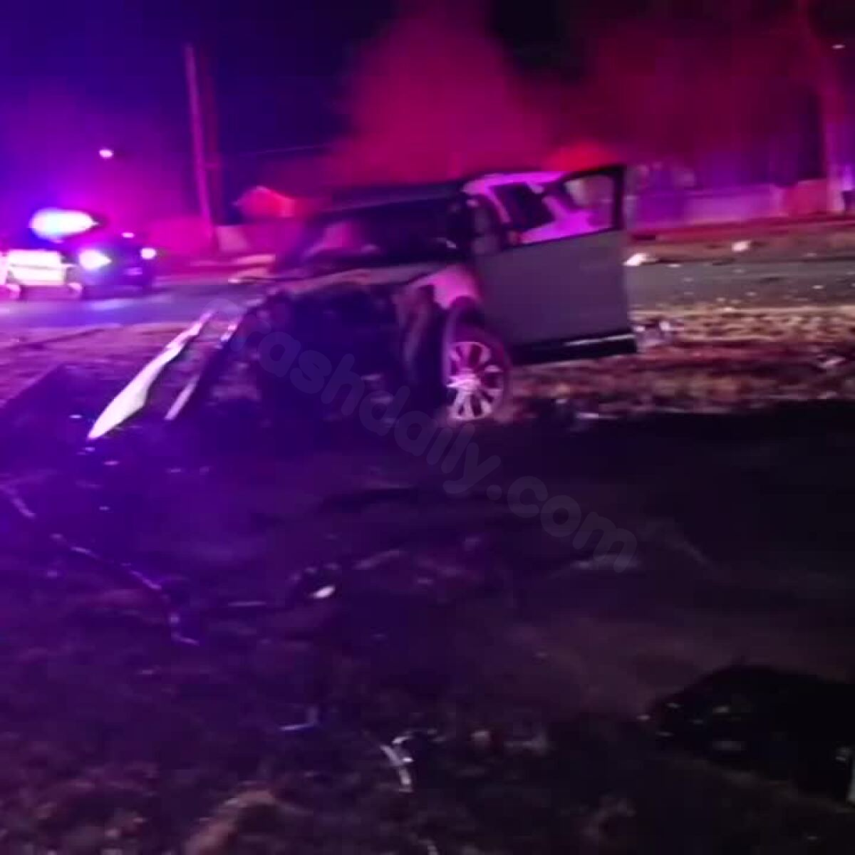 Six people hospitalized following a serious crash in Pueblo Saturday night