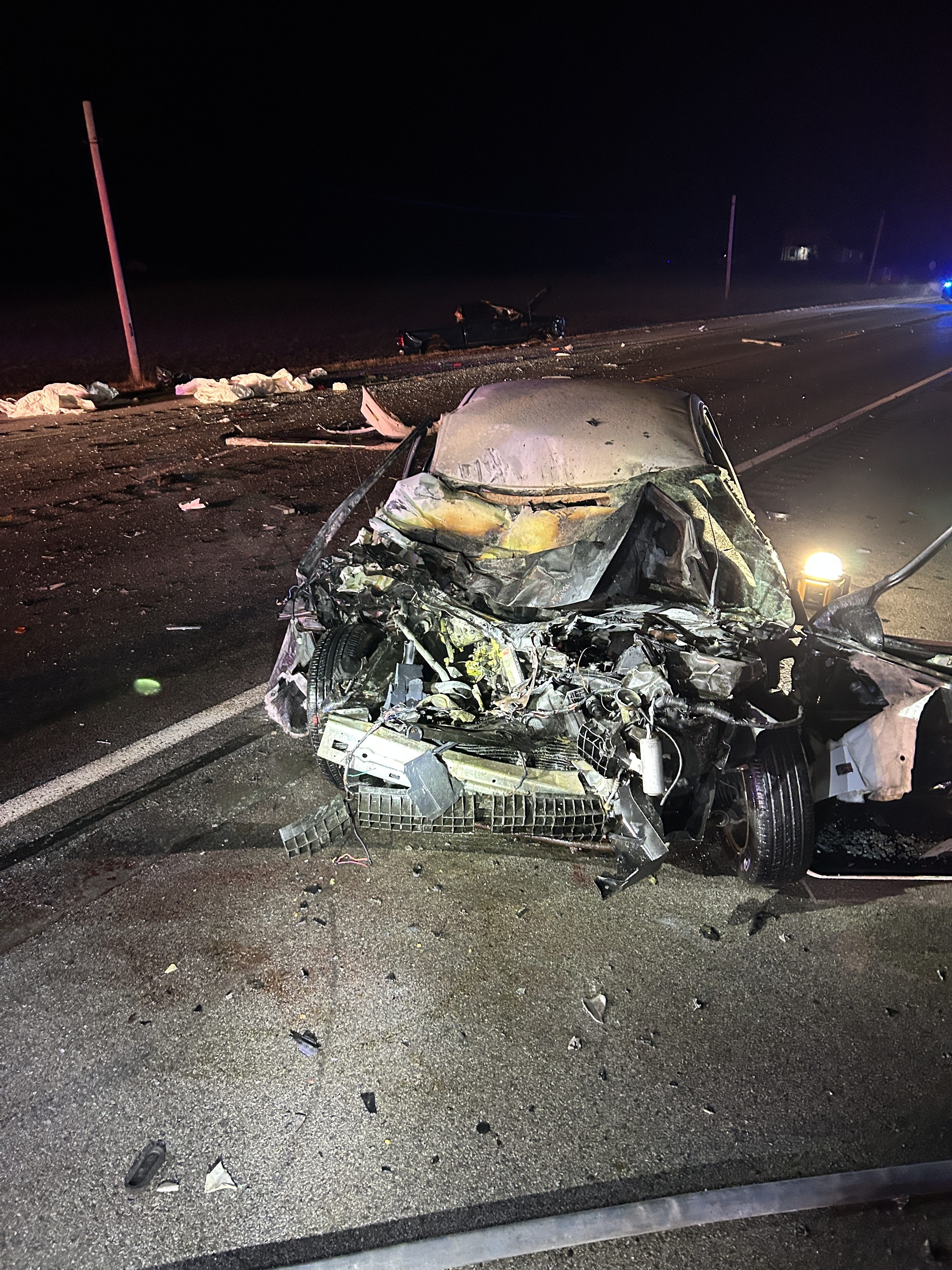 Driver killed in fiery head-on crash in DeKalb County