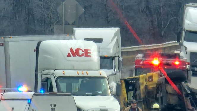 Major crash involving dump truck, tractor-trailer kills 2, shuts down Route 22 in Indiana County