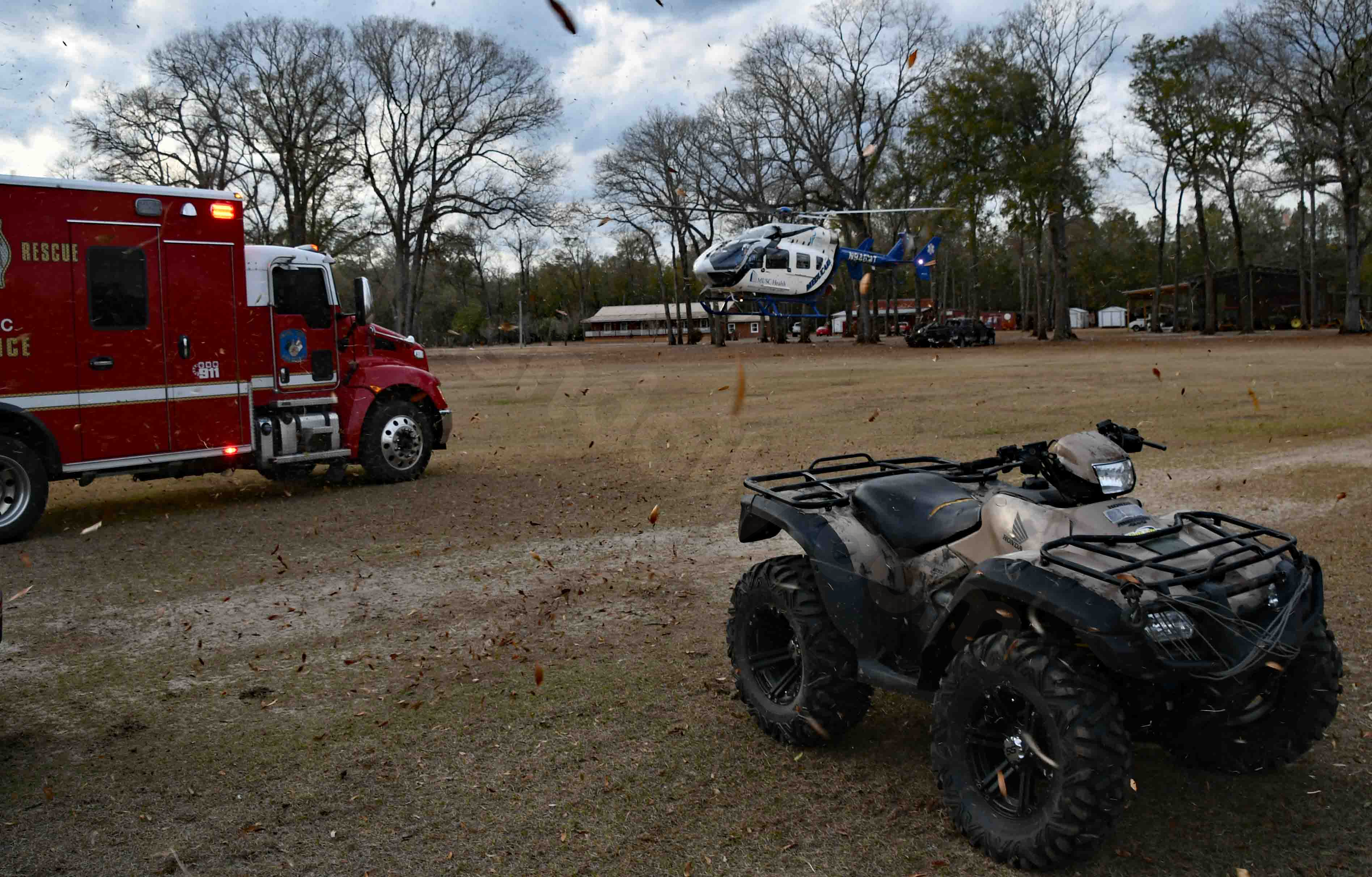 Teen suffered traumatic injuries in Colleton County ATV accident, officials say