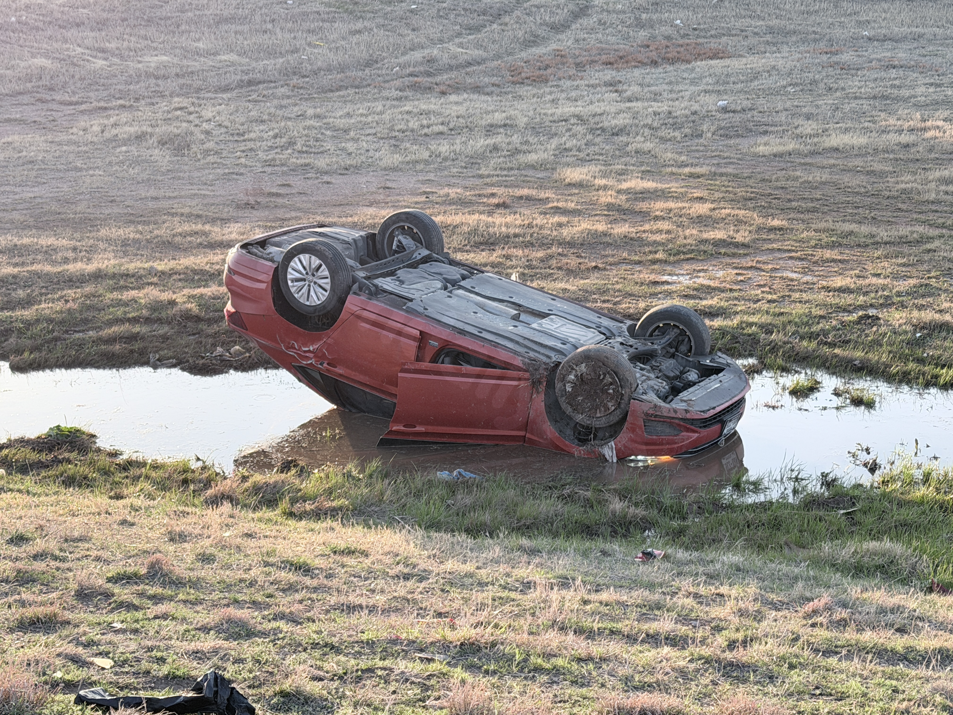Rollover accident on Treadaway sends driver to hospital