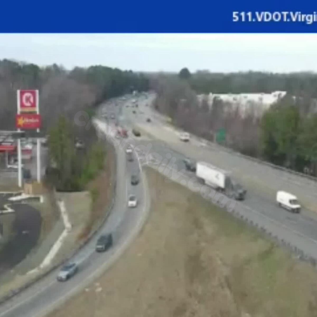 Virginia State Police chase ends in crash in Colonial Heights