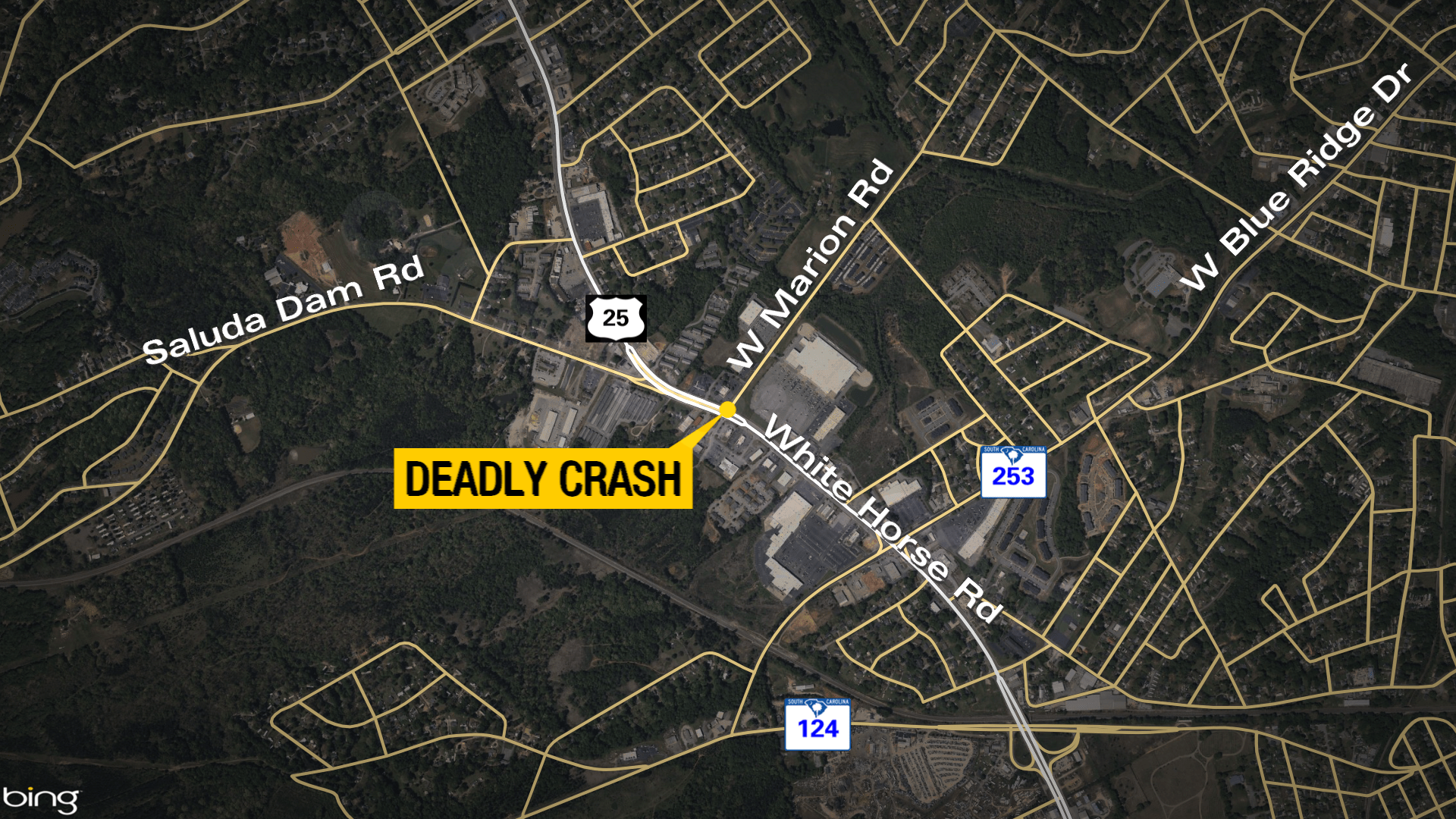 1 dead, 4 injured in Greenville County collision