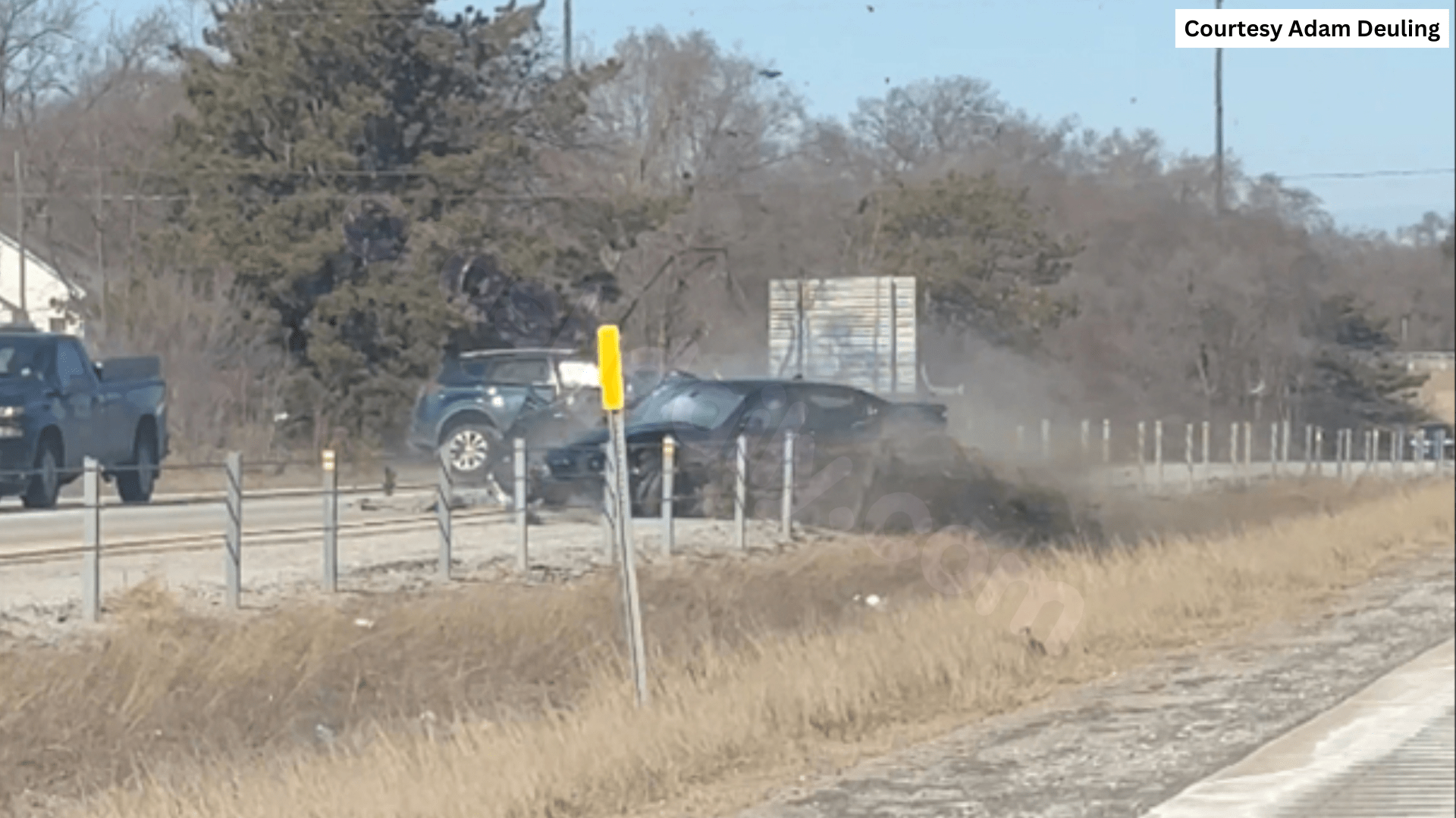 Man arrested after wrong-way crash in Muskegon