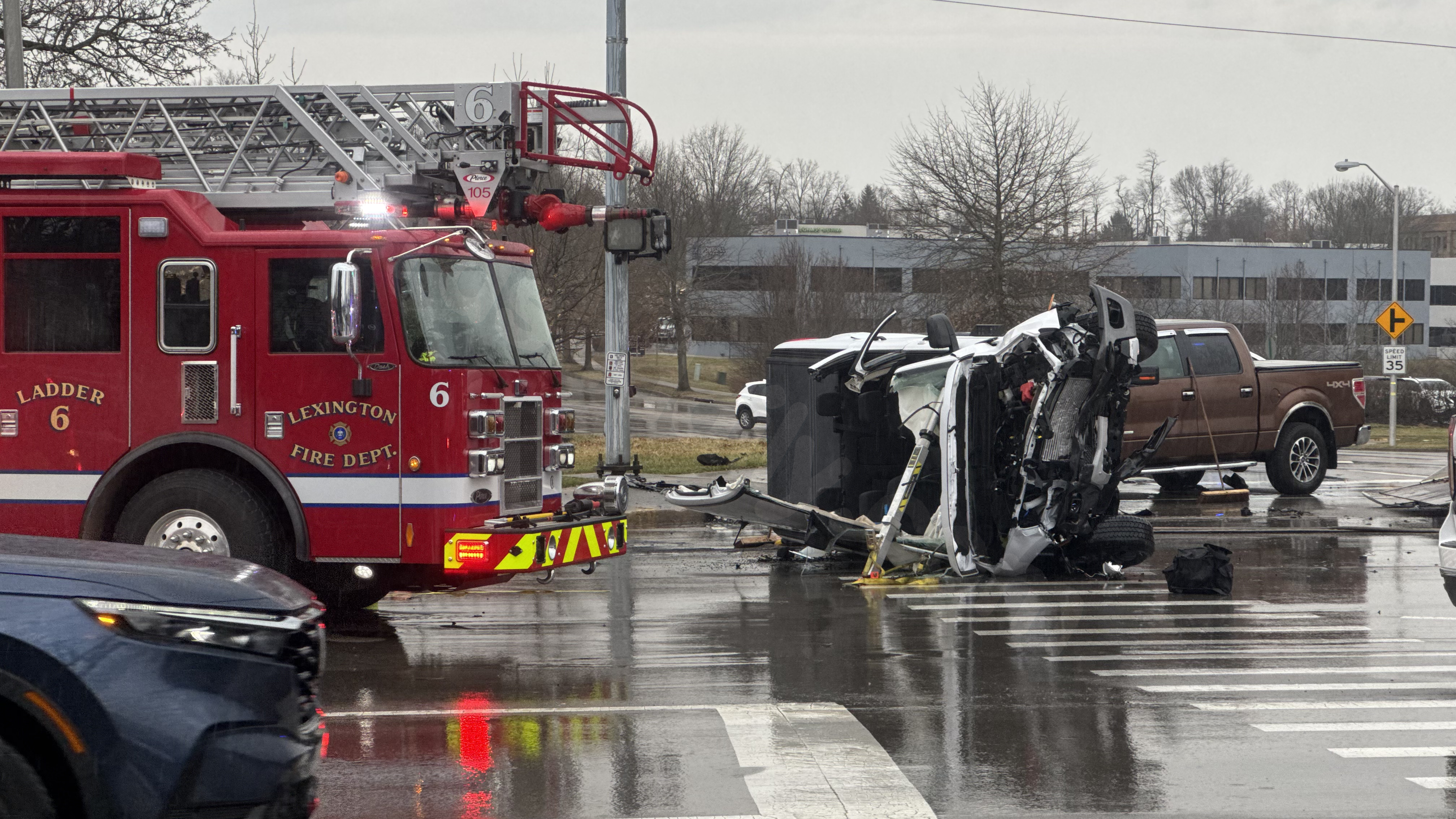 78-year-old killed in rollover crash on busy Lexington road