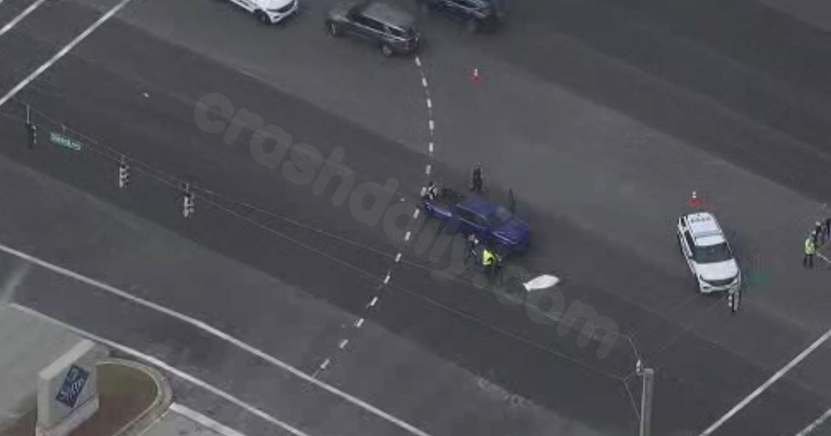 A pedestrian has died and two others are injured after being hit by a vehicle in front of Sawgrass Mills Mall, police say