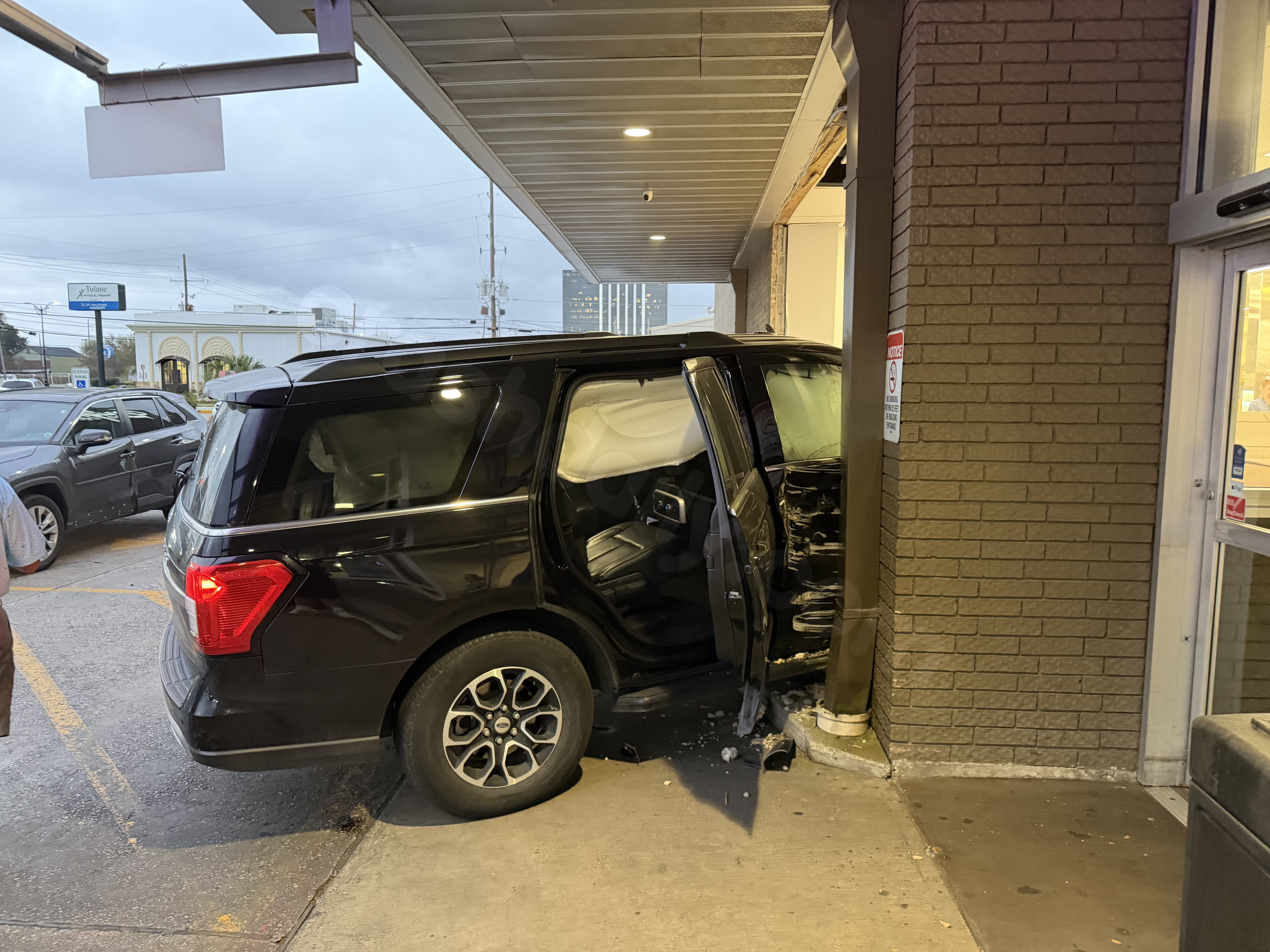 Photos: Car crashes into Dorignac’s Food Center
