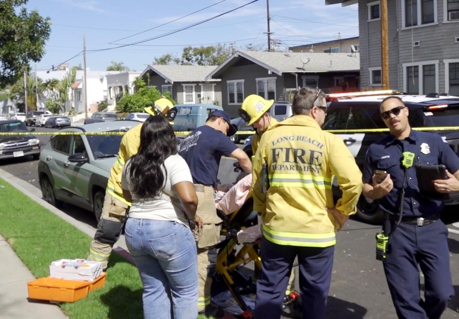 Toddler was on a Long Beach sidewalk when car sped backward over curb, killing her. Man arrested
