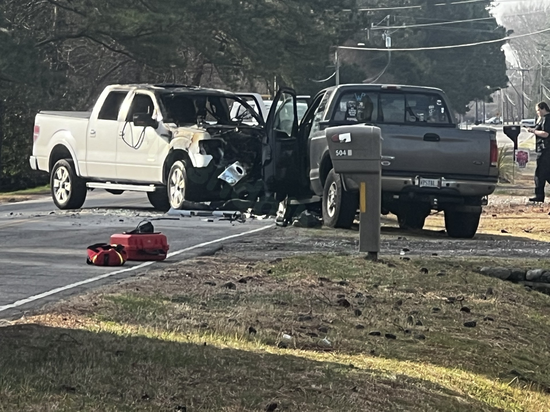 Driver dies following crash on Centerville Turnpike in Chesapeake