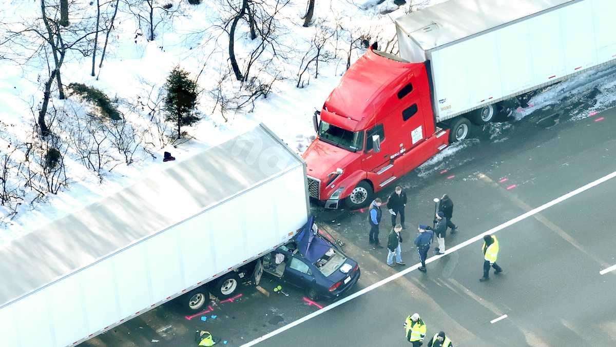 Driver who died in I-95 crash in Attleboro, Massachusetts, identified