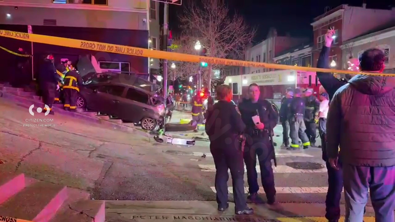 1 dead, 1 injured after car and scooter crash in San Francisco