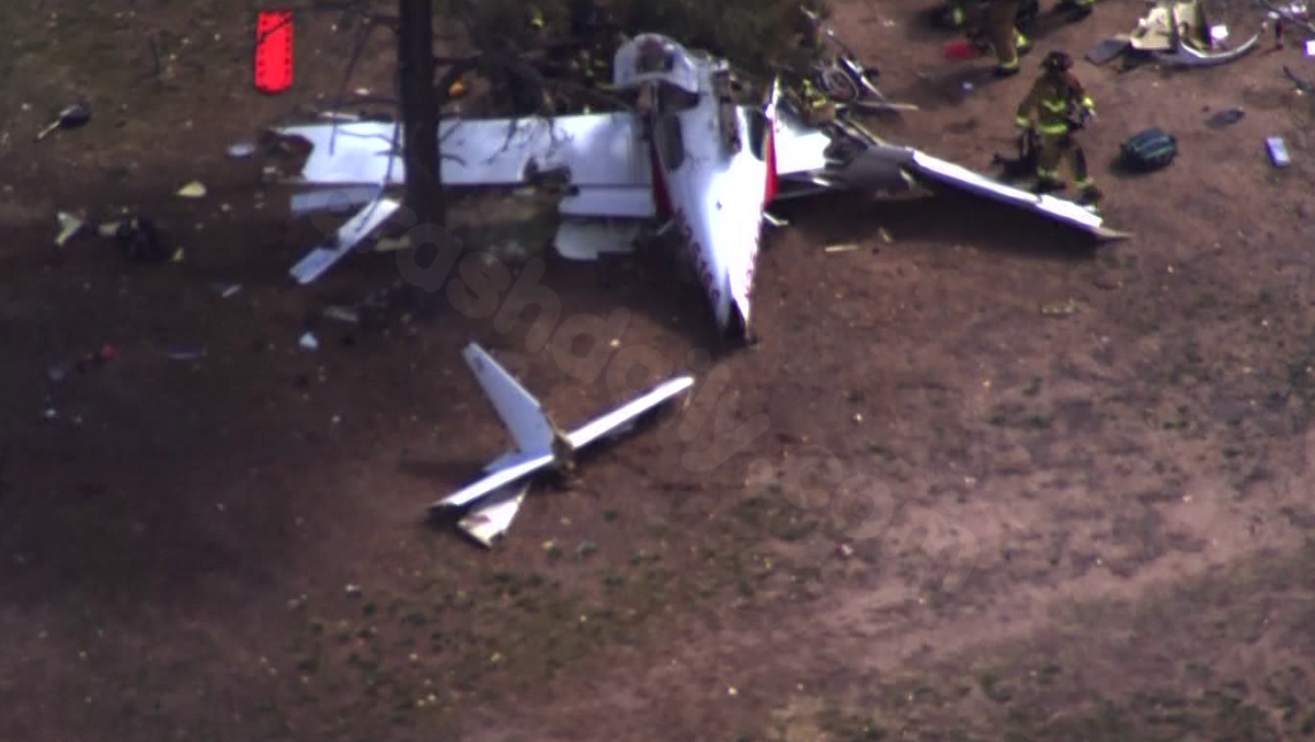Plane crash reported at Los Altos Golf Course