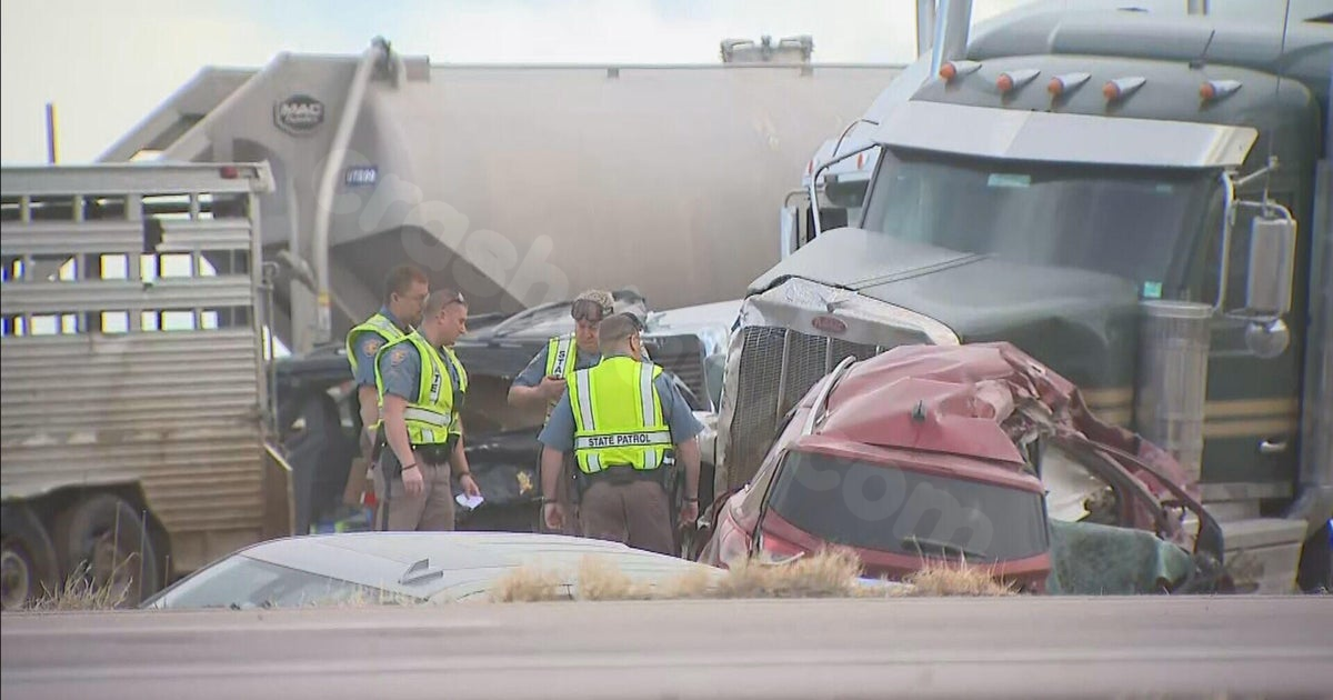 Colorado investigators say deadly I-25 pileup near Pueblo caused by rear-end crash, reduced visibility