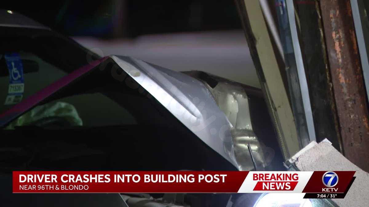 Man recovering after crashing vehicle into an Omaha church