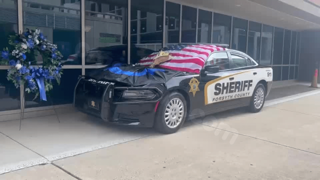 NC deputy killed in the line of duty in crash, public memorial available in county’s downtown: Sheriff