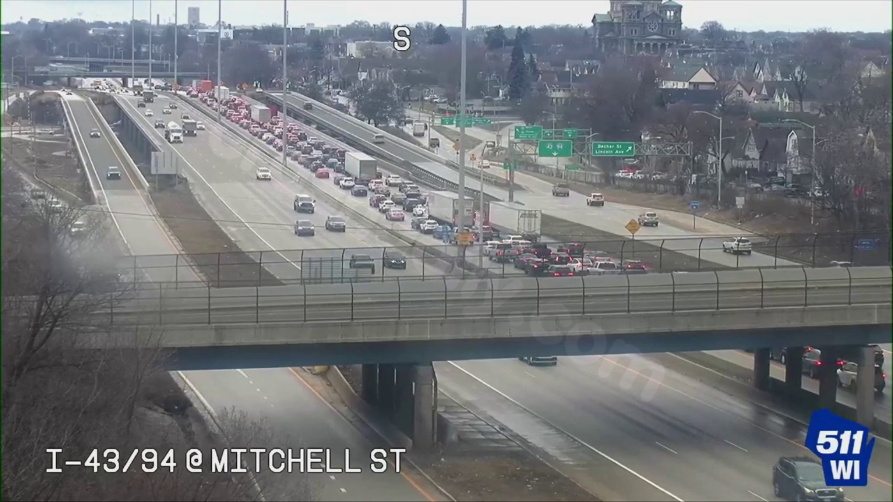 I-43/94 crash southbound near Becher cleared