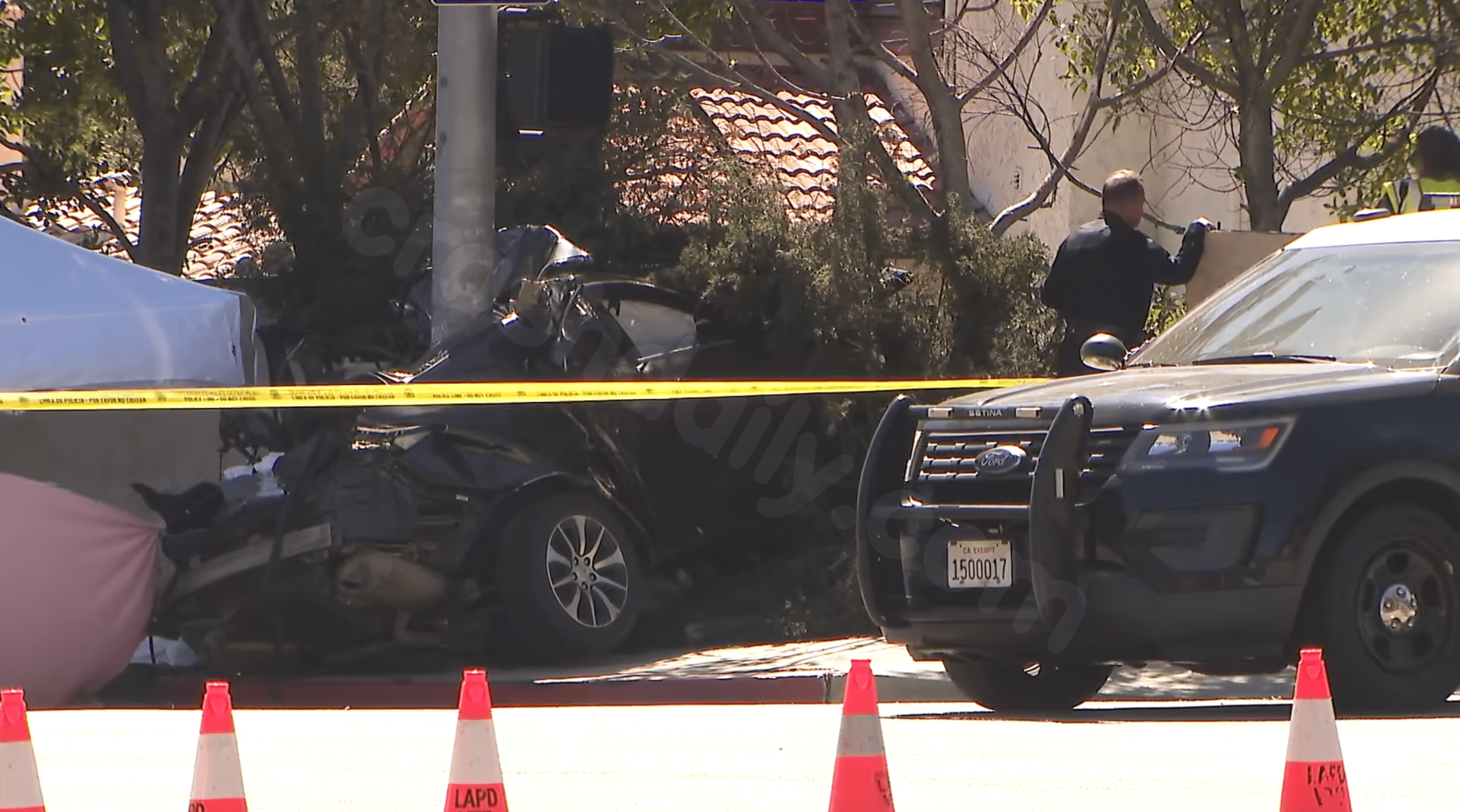 Driver who was seriously hurt in deadly Porter Ranch to face charges: police