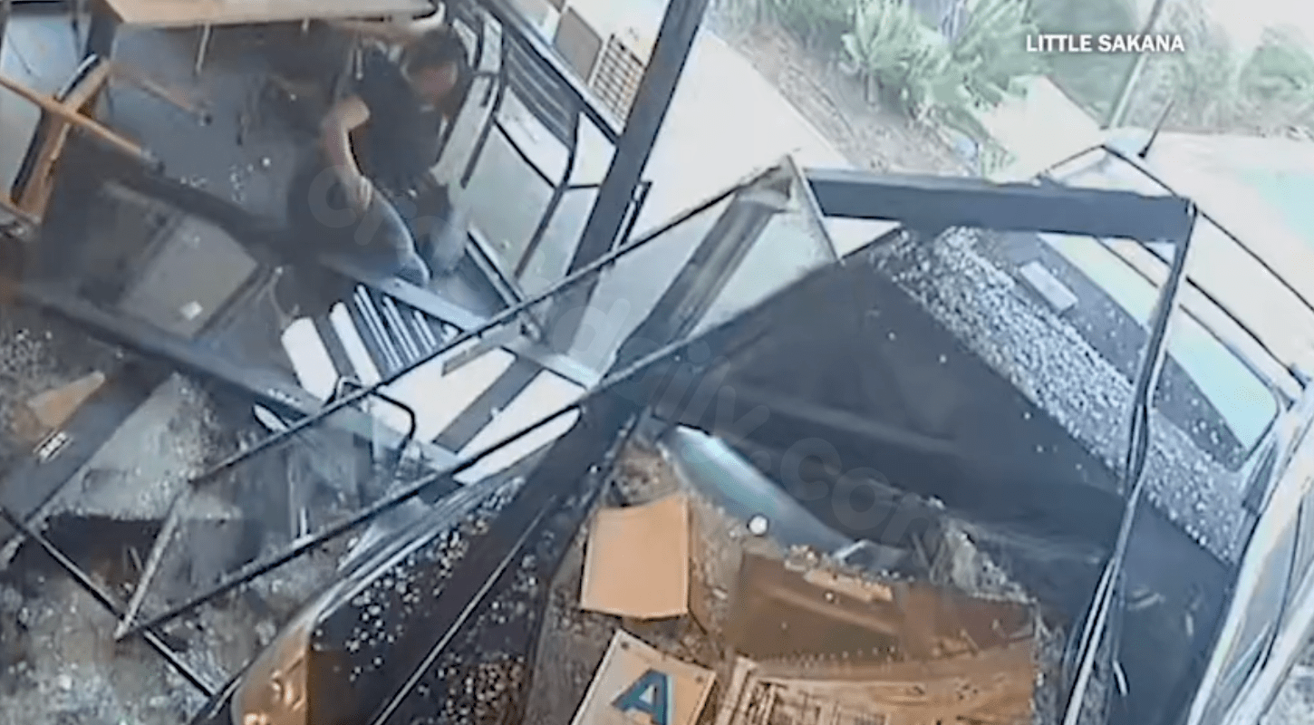 Car crashes into San Diego sushi restaurant, knocking woman down