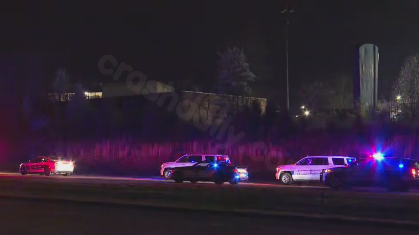 Crash involving pedestrian closes I-40 West in Winston-Salem at Hanes Mall Boulevard, EMS says