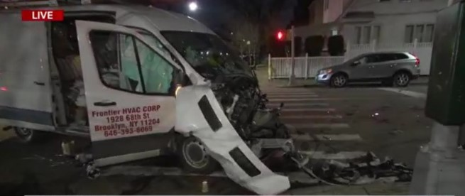 Fatal crash involving FDNY truck leaves 1 dead, 10 injured