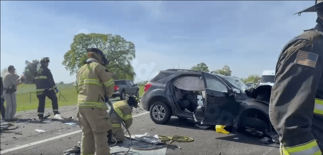 Two injured in crash on highway 16 Near Latrobe Road, one airlifted