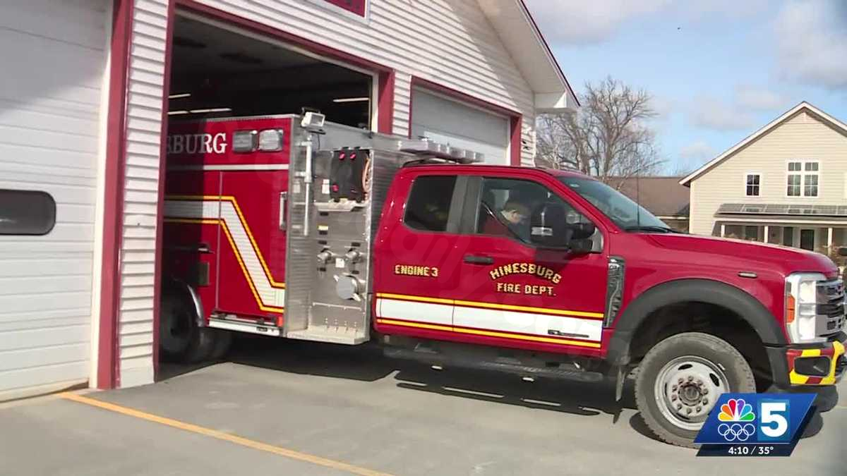 Hinesburg firefighter hit by a car responding to a call