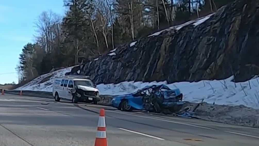 Man dies of injuries suffered in crash on I-93 in Derry