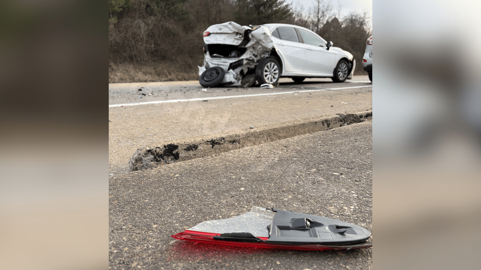 3 vehicle wreck slows traffic in Anmoore; 1 transported