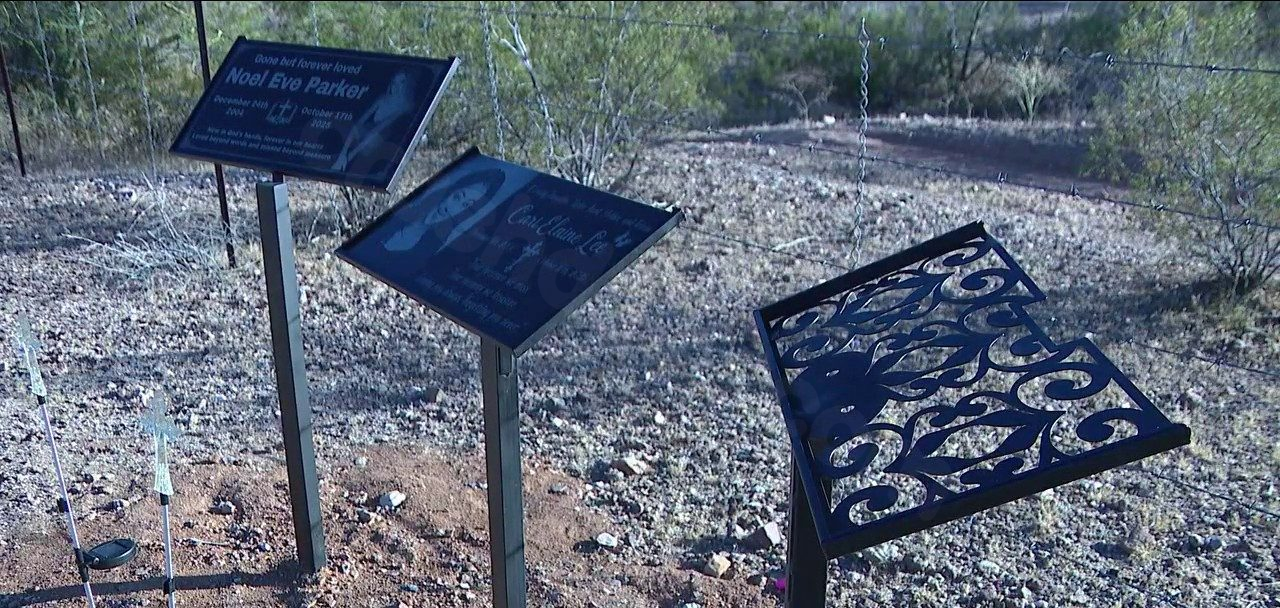 'Acts of a coward': Memorial vandalized for victims of fatal Gold Canyon crash