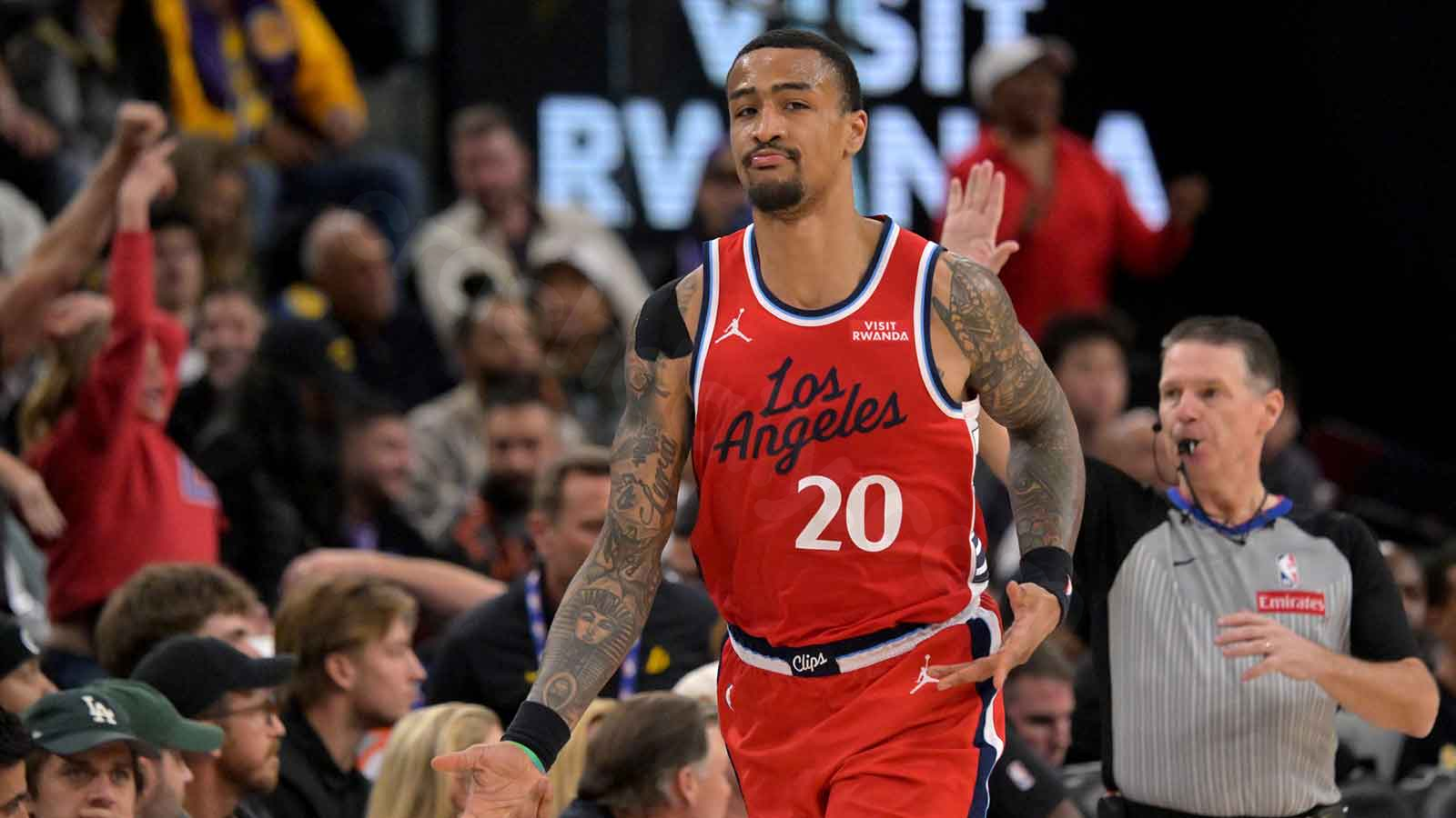 Clippers’ John Collins progressing towards return from ‘freak accident’