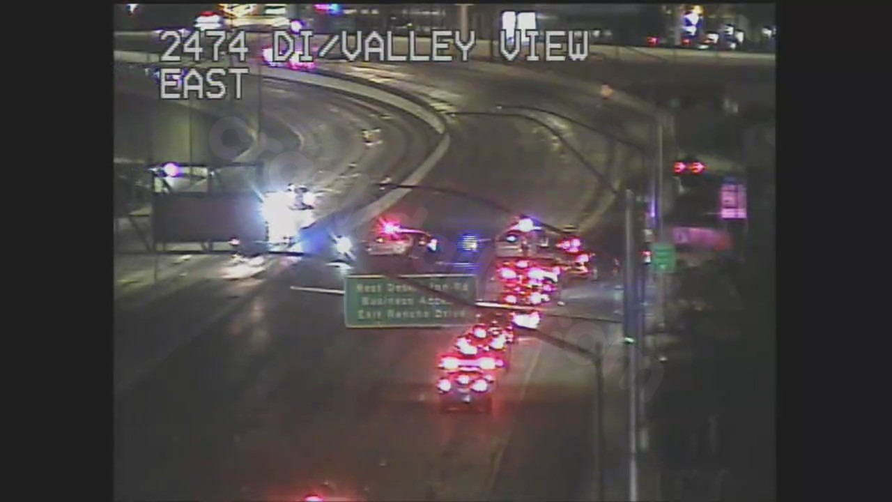 Motorcyclist dies in I-15 crash in Las Vegas
