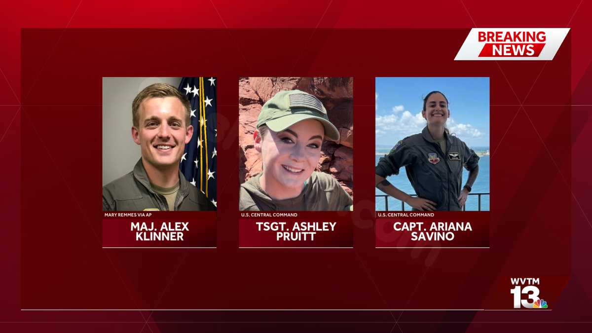 Three Birmingham airmen killed in Iraq refueling plane crash
