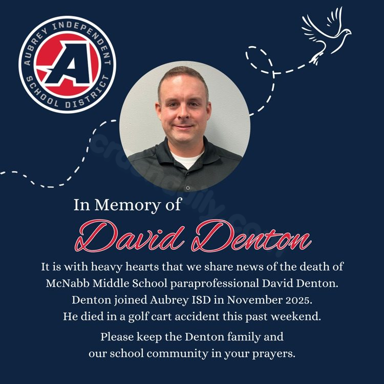 Aubrey ISD employee killed in golf cart crash