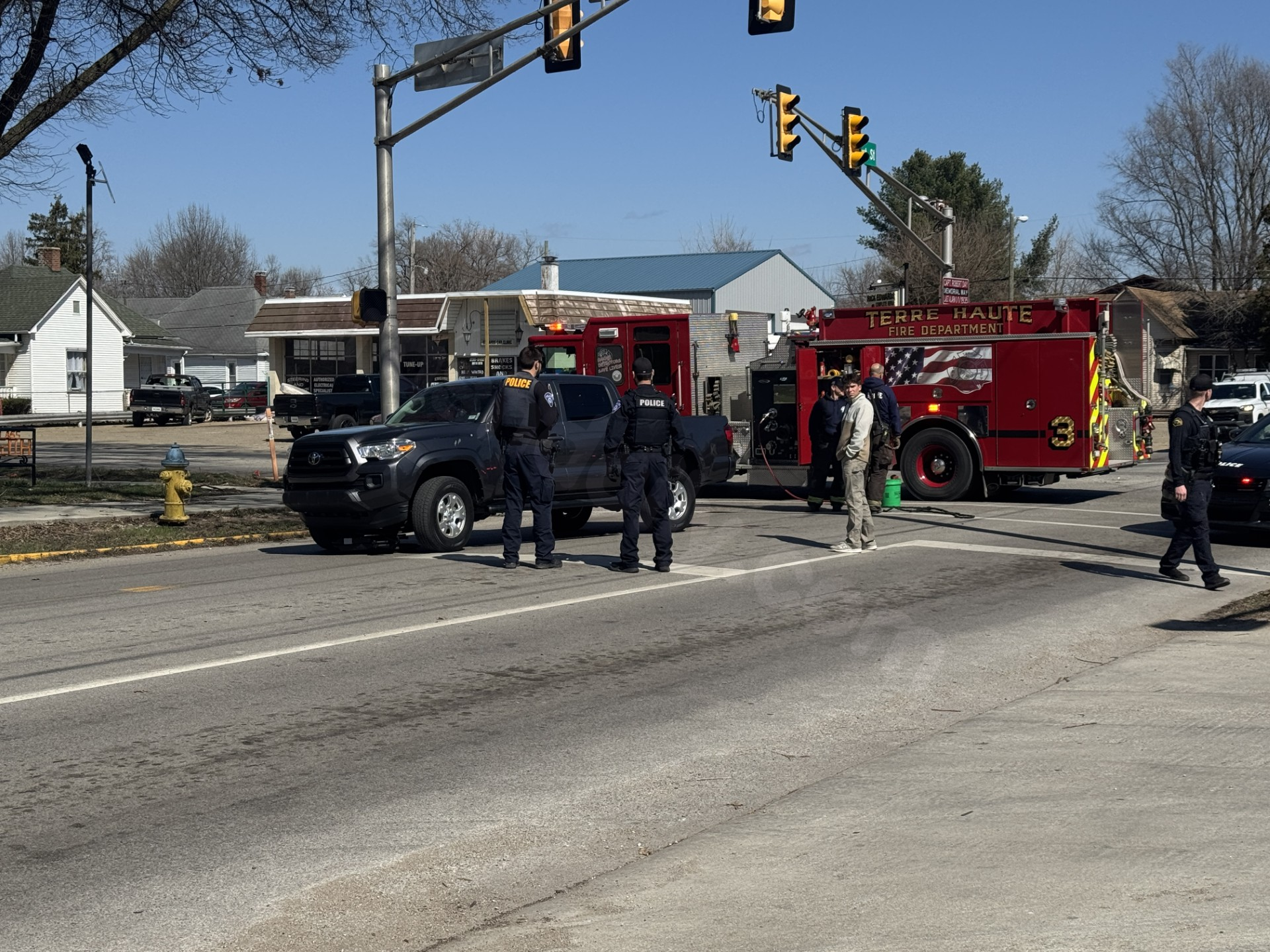 One person injured in Terre Haute accident