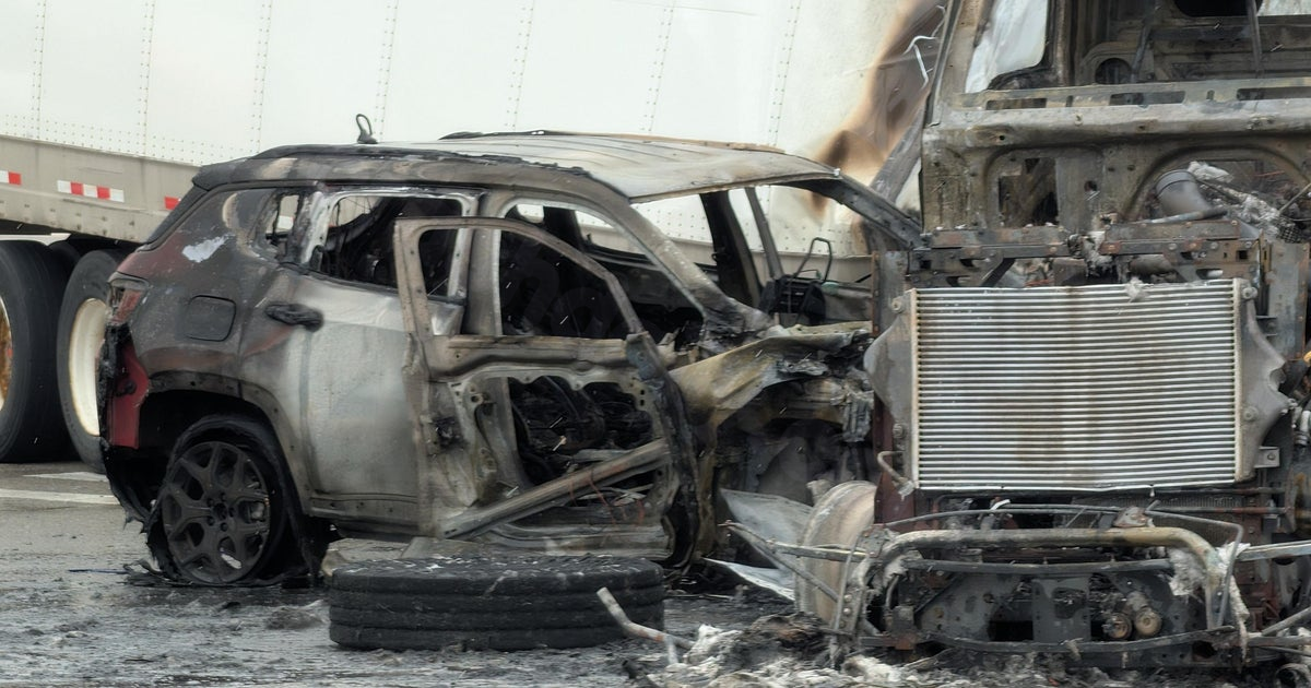 Semi-truck driver, police officers released from hospital after fiery crash near I-275 in Canton