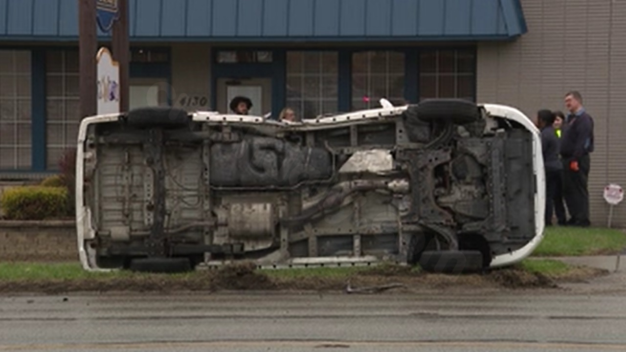 Two-car crash sends one person to hospital