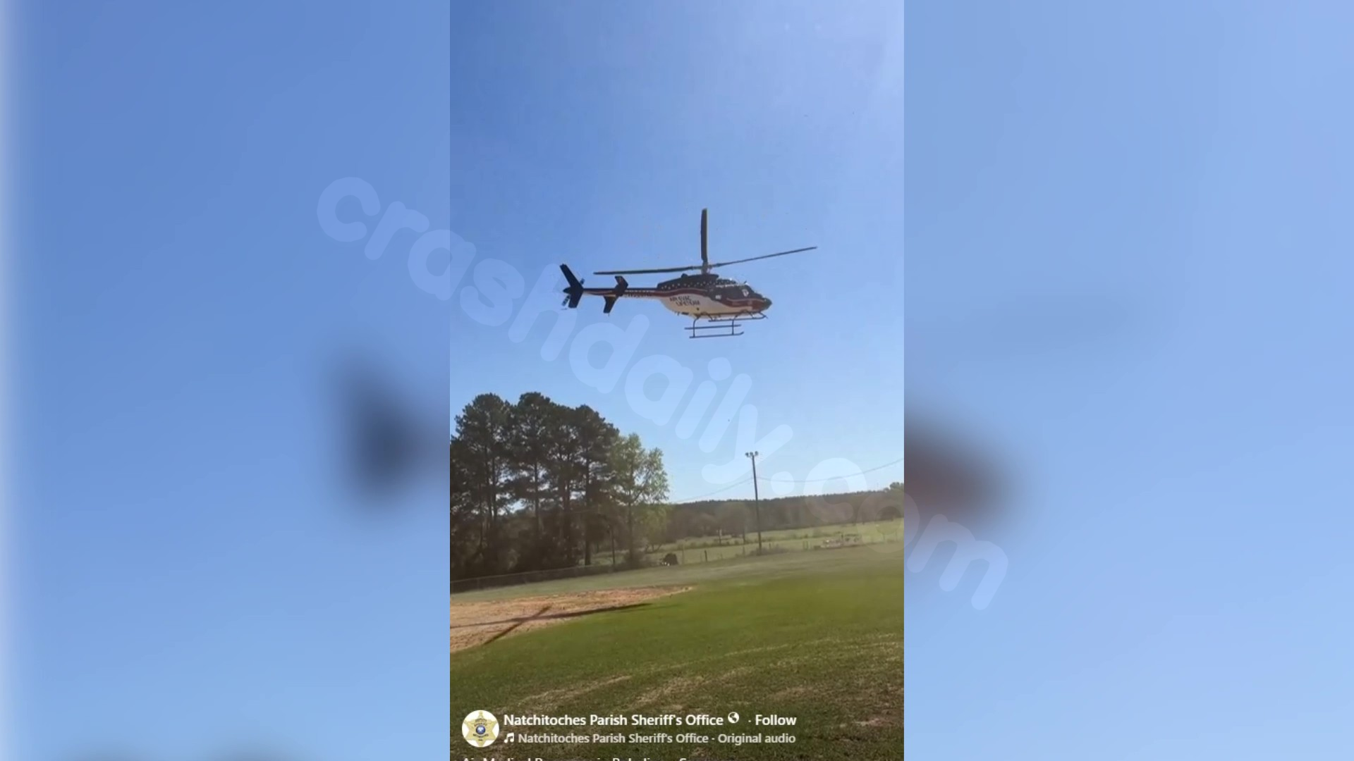 Milk delivery truck driver airlifted after accident in Robeline