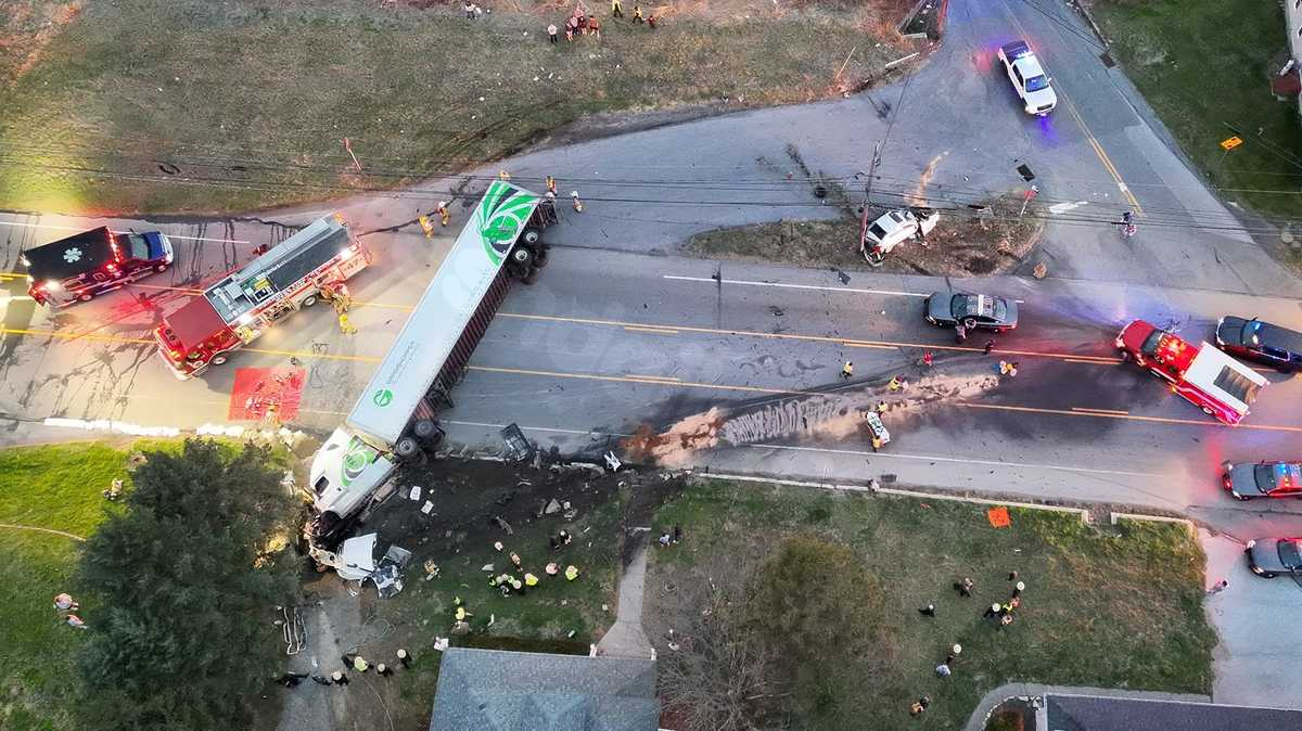 Pa. man in custody after 120 mph chase ends in fiery Route 30 crash, injuring 4, troopers say