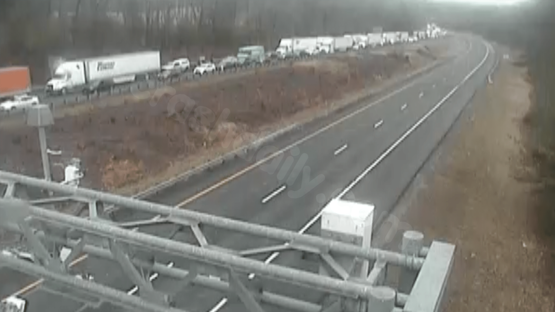 Pedestrian struck and killed by vehicle on Mass. Pike in Ludlow