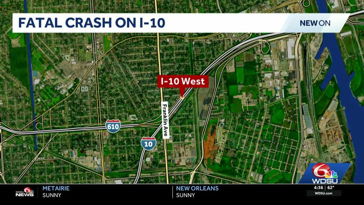 Woman killed in crash on I-10