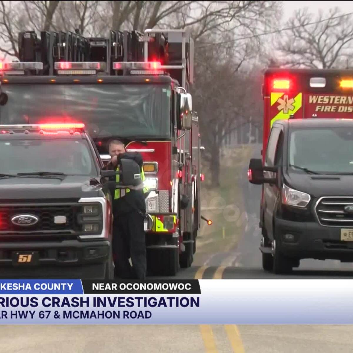 10-year-old boy killed in crash on WIS 67 in Waukesha County