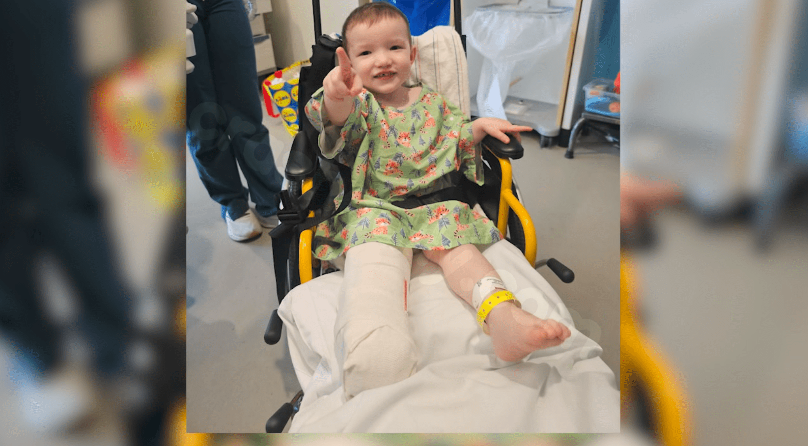 ‘I answered the phone and he said, ‘I’ve ran over Cohen”: Toddler recovering after traumatic lawn mower accident