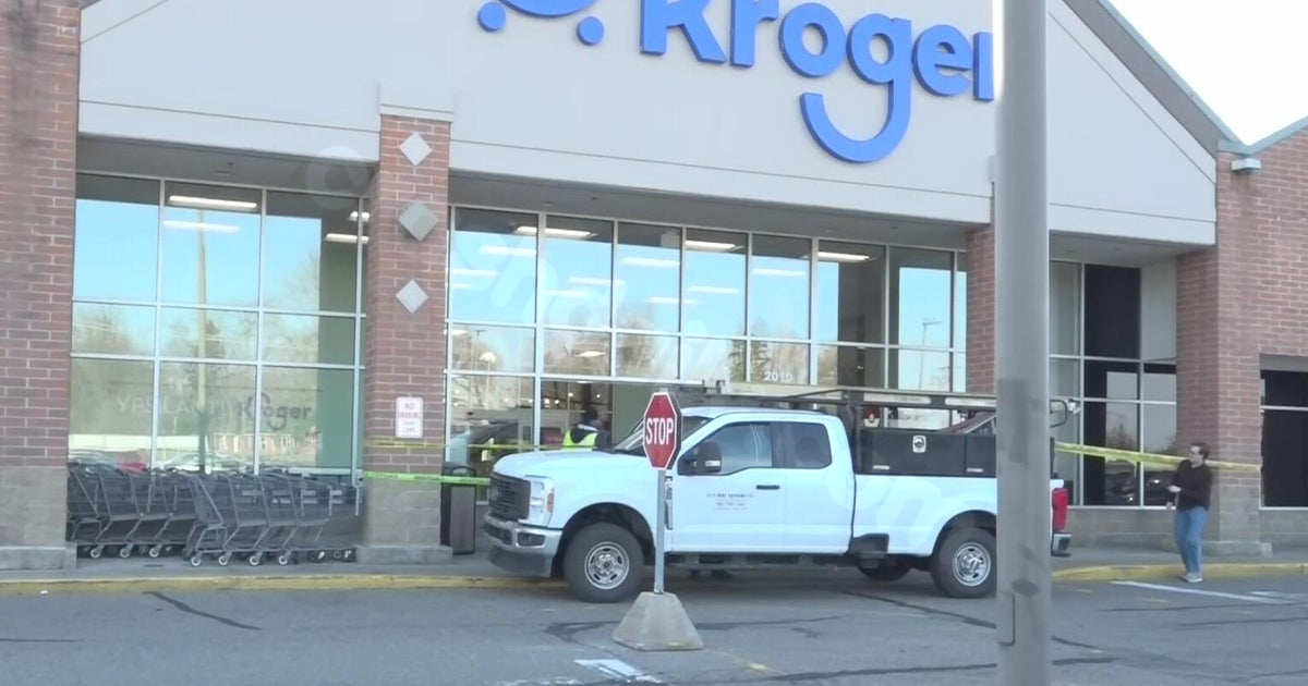 Driver, 81, crashes into Kroger store in Ypsilanti Township, authorities say