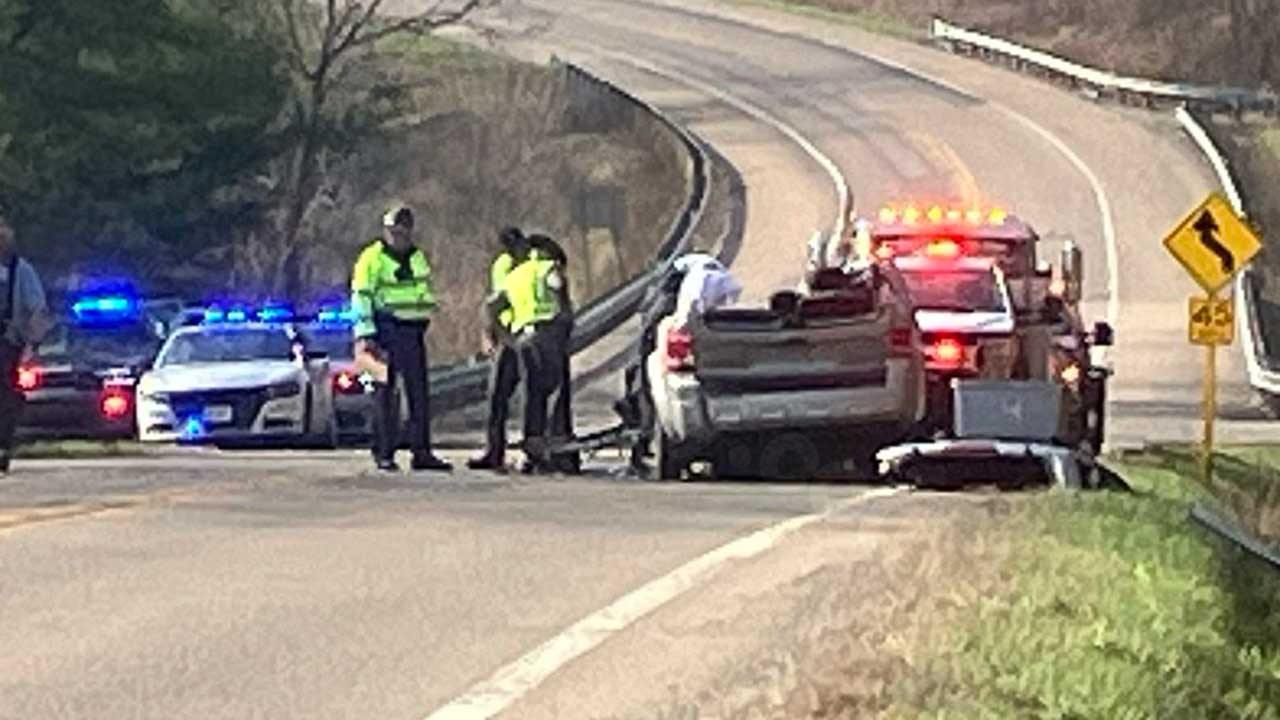 Driver in critical condition after school bus crash near local school: OSHP