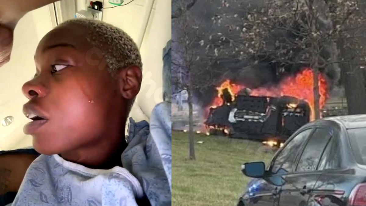 Kansas City woman shot five times in chaotic Uber ride through Johnson County, Kansas, fiery crash