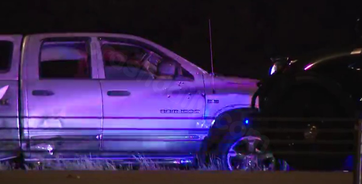 SB lanes of I-44 are blocked at SW 59th after a police chase ends in a crash