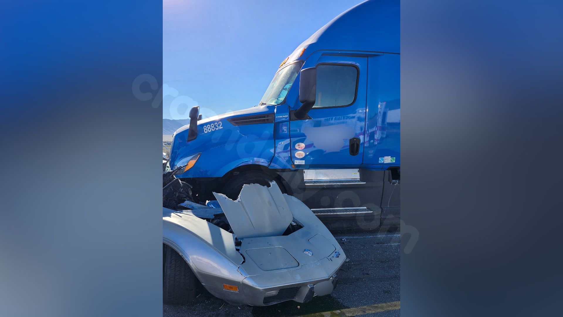 Victims of crash involving semi-truck and Corvette identified