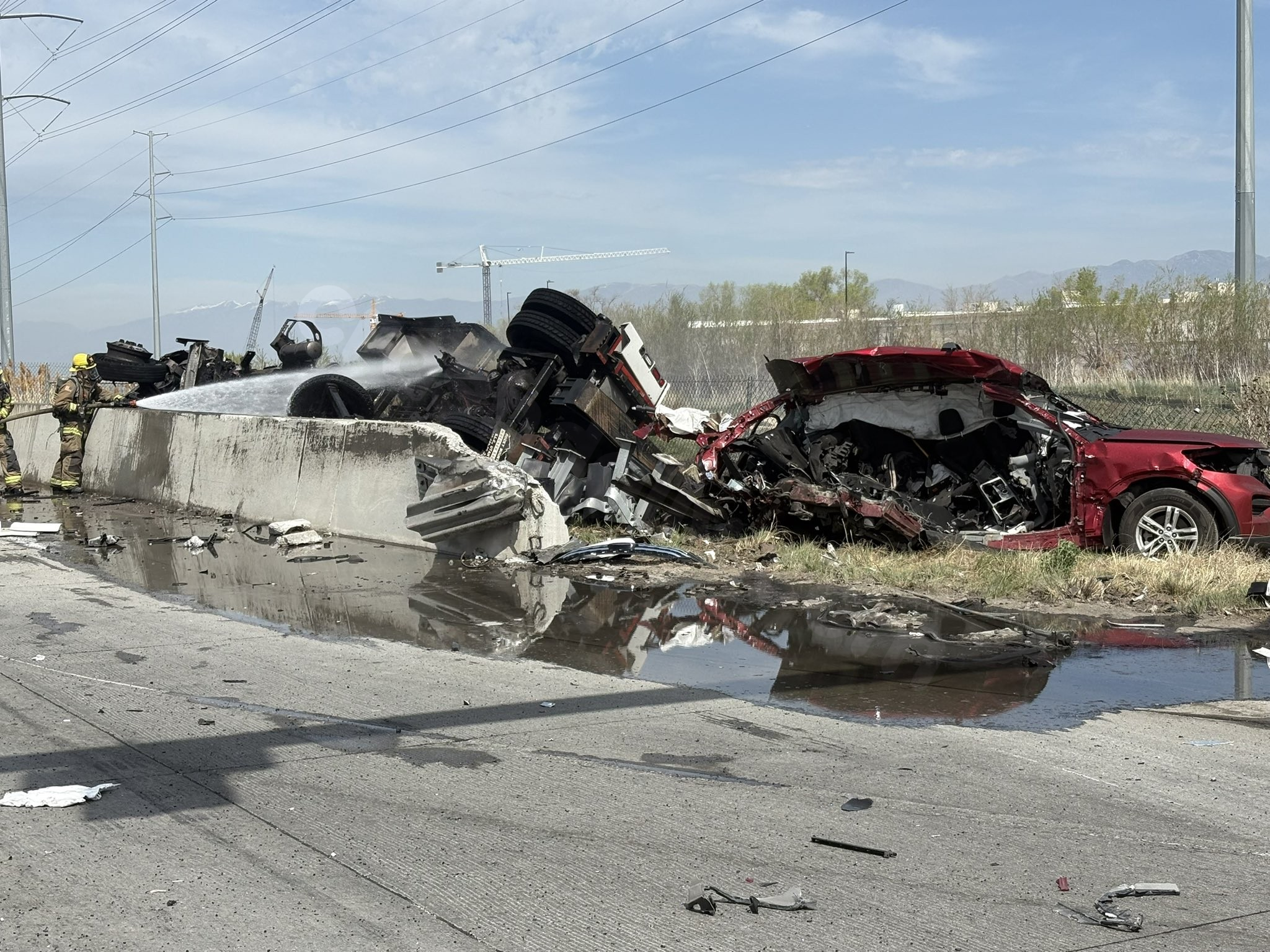 1 dead after major crash on Mountain View Corridor in West Valley City