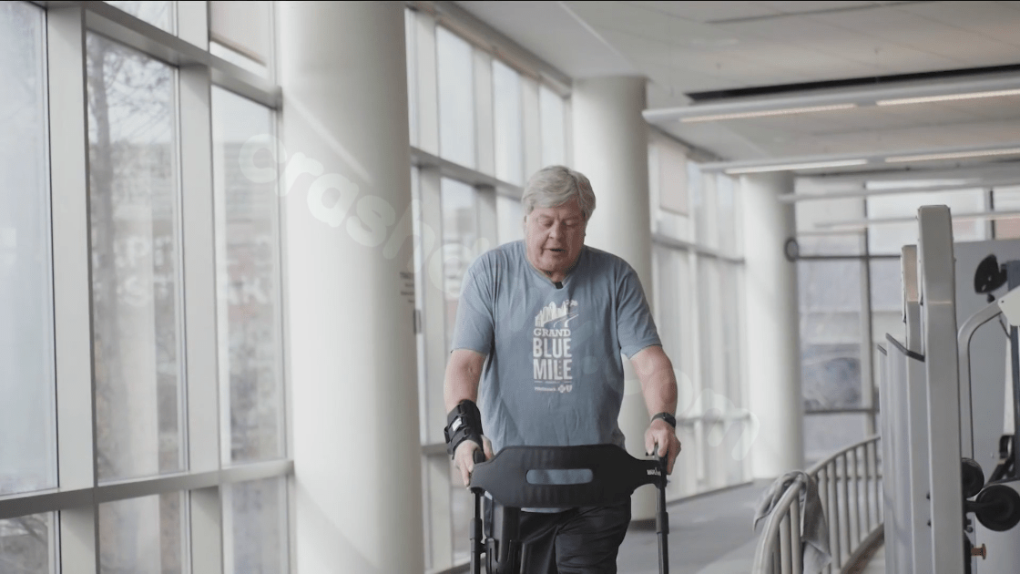 Grand Blue Mile participant defies odds after life-changing accident
